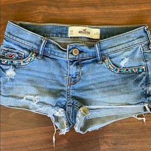 Hollister denim shorts